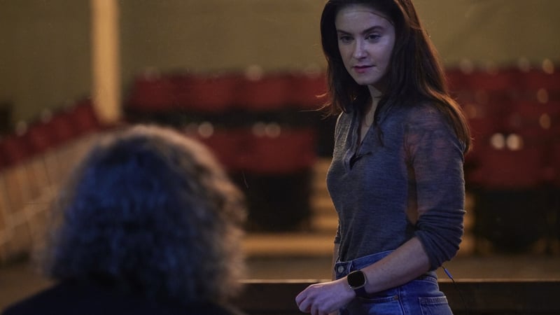 Judith Roddy and Stephen Rea star in The Visiting Hour