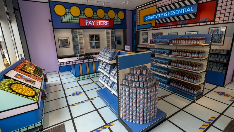The Design Museum in London has avoided weeks of further closure by converting its gift shop into a store selling essential items