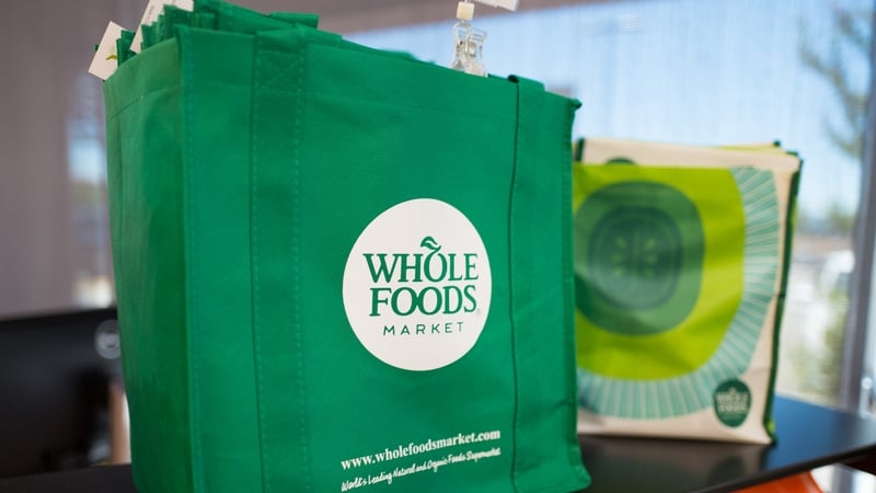 Whole Foods customers can associate a credit card with their palm print