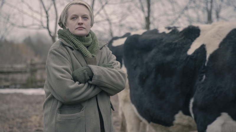 Elisabeth Moss in The Handmaid's Tale