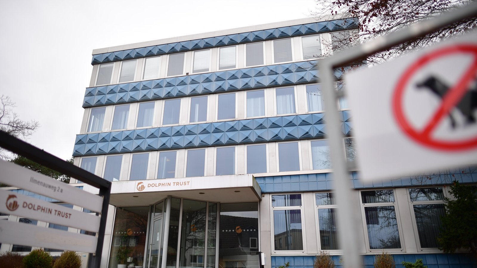 The corporate headquarters of Dolphin Trust in Langenhagen, in Hanover, Germany