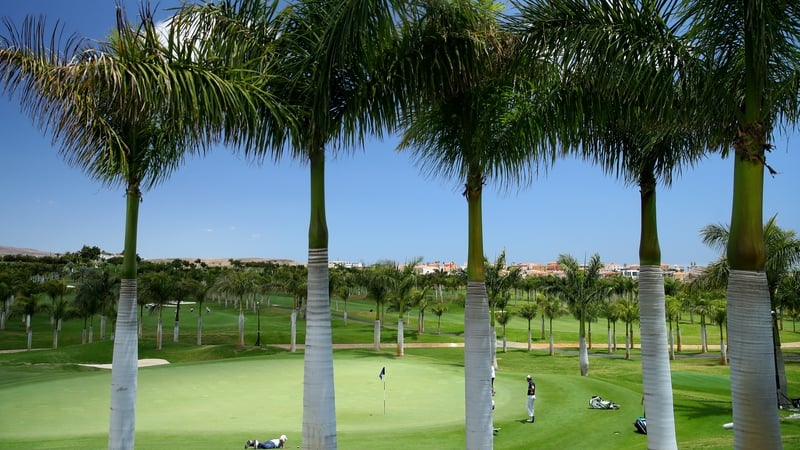 The tournament is being hosted by local man Rafa Cabrera-Bello