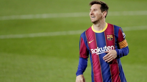 Lionel Messi has scored 672 goals in 778 appearances for Barcelona