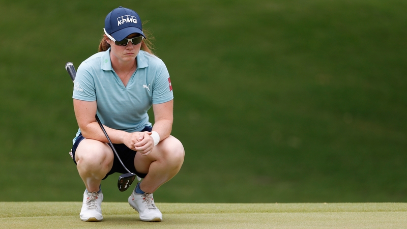 Leona Maguire posted a second round 76 to miss the cut by a shot