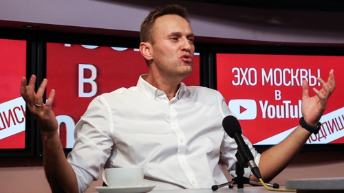 Alexei Navalny was jailed in February after returning to Russia from Germany