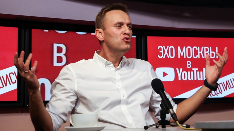 Alexei Navalny was jailed in February after returning to Russia from Germany