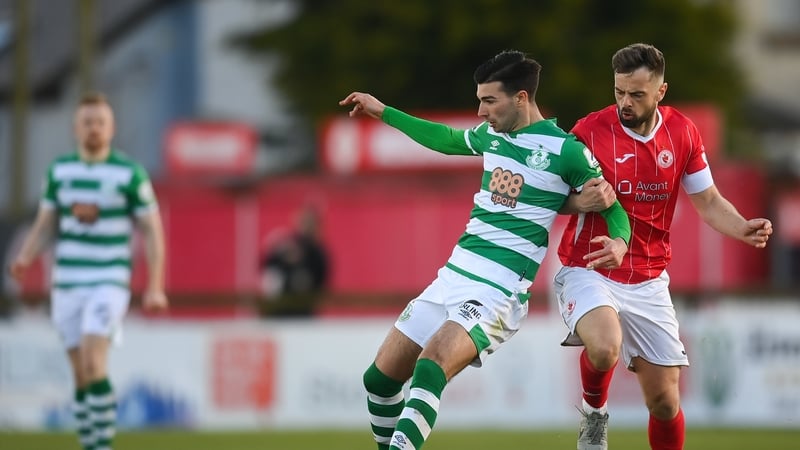 Shamrock Rovers and Sligo Rovers drew 1-1 earlier this season