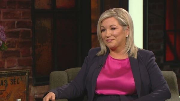Michelle O'Neill said partition had failed Northern Ireland