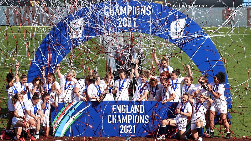 England celebrate another success