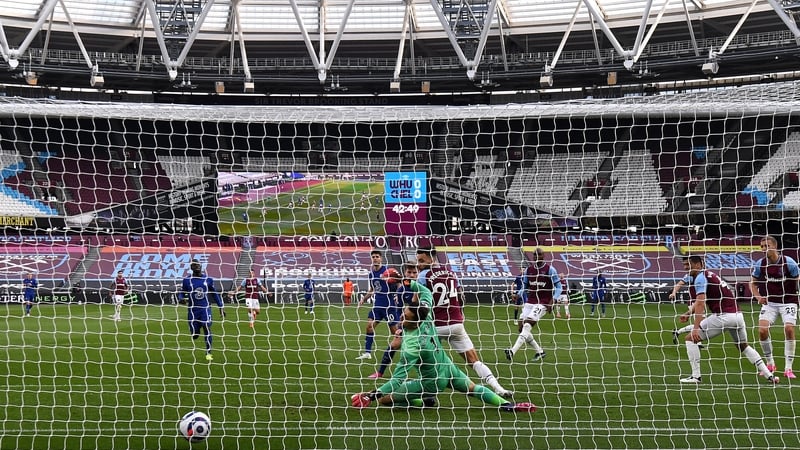 Timo Werner drills home the winner