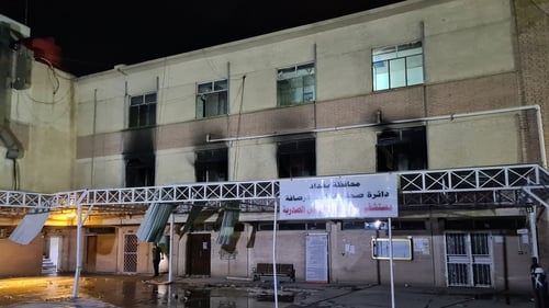 Fire spread quickly through the ICU at the hospital