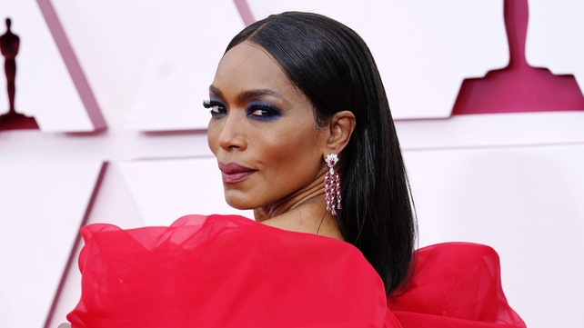 Angela Bassett presented the Jean Hersholt Humanitarian Award award to Tyler Perry