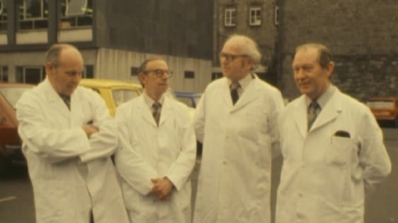 James G Belton, Michael Conalty, JF O'Sullivan and Dermot Twomey, Trinity College Dublin (1981).