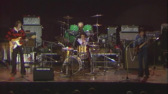 Limerick band 'Reform' at the National Stadium (1976)