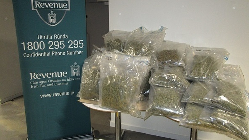 The drugs were found in the spare tyres of the lorry's trailer