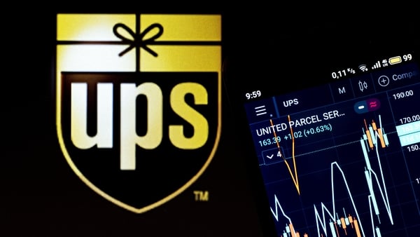 UPS said its revenue jumped 11.5% to $27.77 billion in the three months to December 31