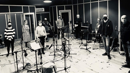 Tramyard in studio