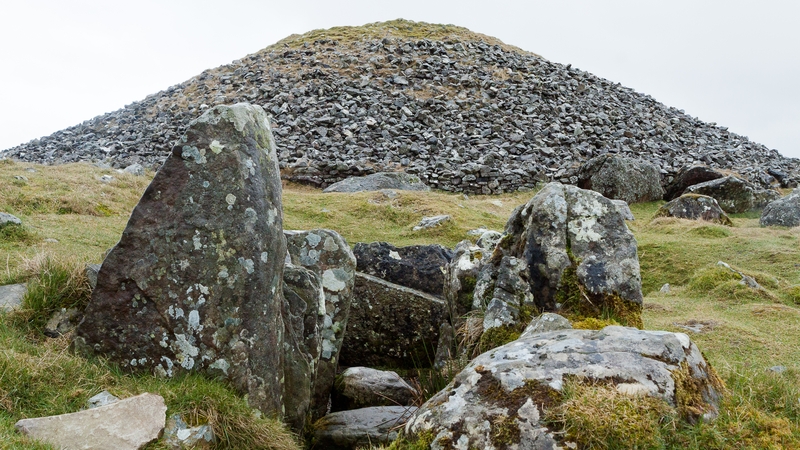 The Neolithic burial monument at Loughcrew in Co Meath