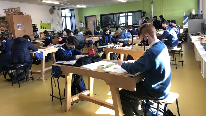 TY students at Desmond College in Newcastle West have created a simplified e-book for young children