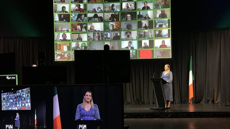 The ceremony took place on Zoom due to Covid-19 restrictions