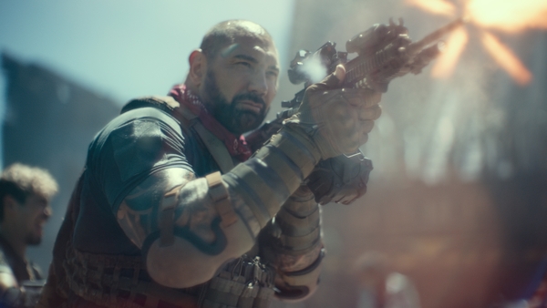 Dave Bautista going great guns