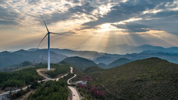 There were times during the month when wind energy provided over three quarters of the country's energy demand