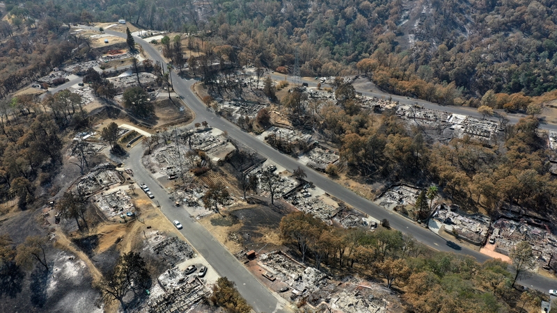 LNU Lightning Complex Fire burned over 315,000 acres, destroyed at least 633 structures and killed five people