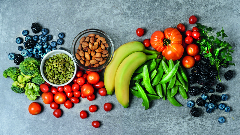 "I'm a great believer in eating the rainbow," says Catherine.