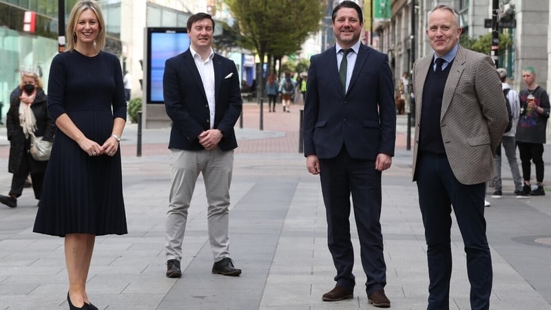 Sinead Heaney, partner at BDO; James Doody, Director at IBI Corporate Finance; Kieran Beggan and George Harold, co-founders of IFS