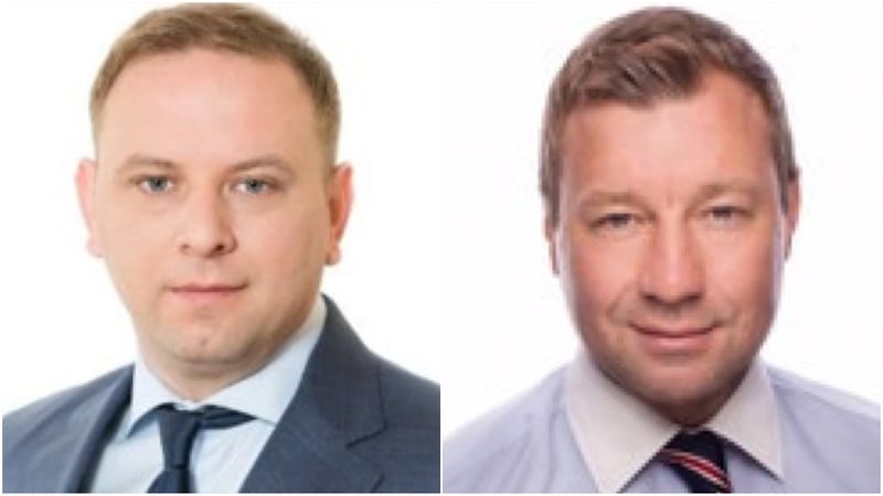 Mikhail Yegorov (left) and Alexander Afanaschenko (right)