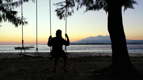 The clip sparked outrage in Bali