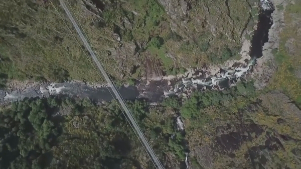 The bridge cost just over €2m to build