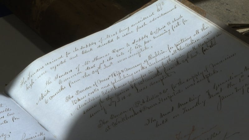 The library holds a vast collection of Poor Law Union Minute Books