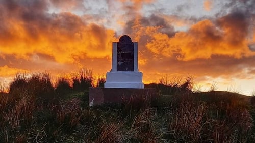 Monument to Adjutant Michael O'Brien in Co Mayo