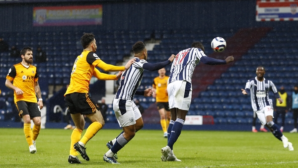 Mbaye Diagne heads West Brom level