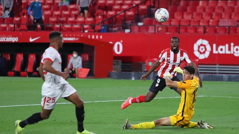 Inaki Williams with Bilbao's winner