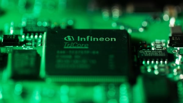 Infineon is seeing demand for power chips for cars, data centres and renewable power generation soar
