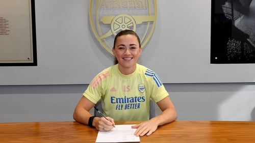 Katie McCabe has committed her long-term future to the Gunners