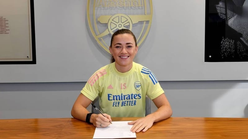 Katie McCabe has committed her long-term future to the Gunners