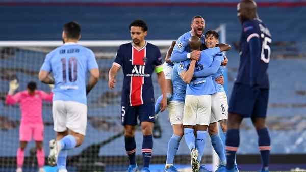 Man City are through to their first ever Champions League final