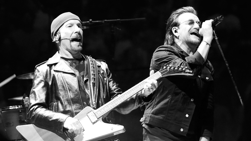 The Edge and Bono