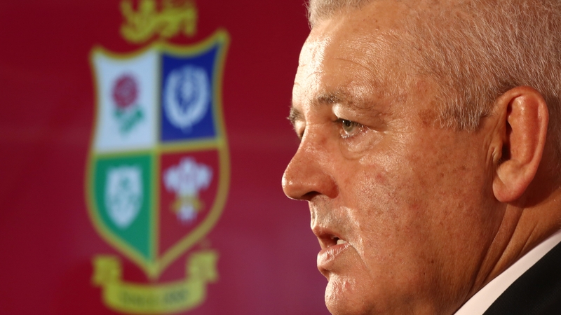 Warren Gatland will undertake his third Lions tour as head coach