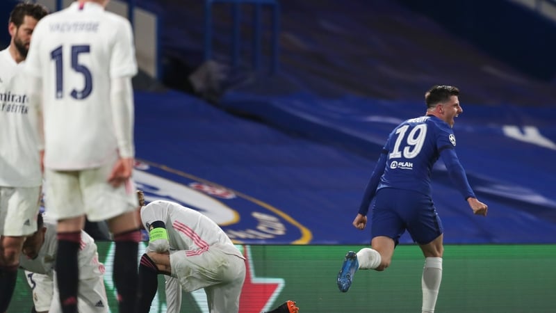 Mason Mount celebrates