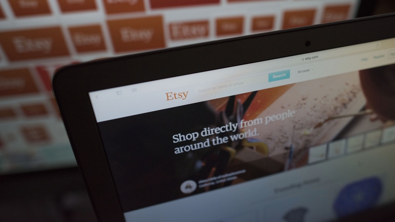 Etsy shares were up about 3% in early trading