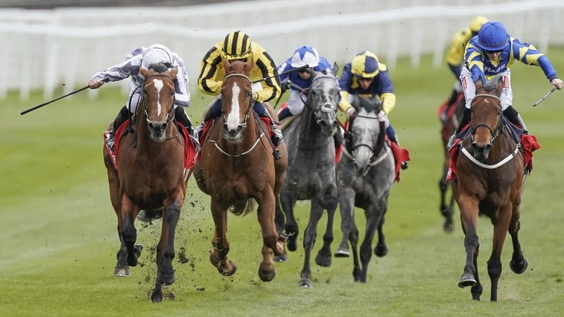 Japan (white and grey silks) ended a six-race losing streak at Chester