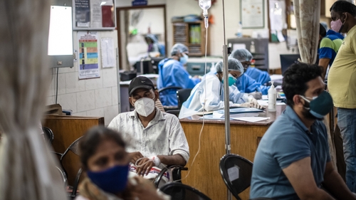 India, the world's third-biggest importer of crude, is seeing a variant of the coronavirus sweeping through the country