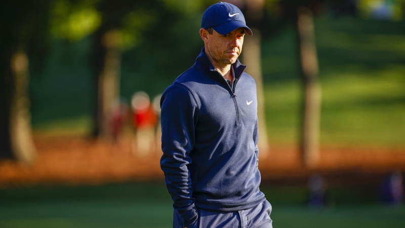 Rory McIlroy is well placed on what is a crowded leaderboard