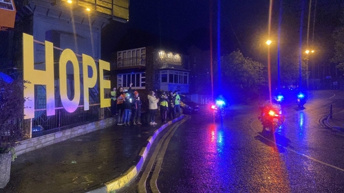 Darkness Into Light in Kinsale in Co Cork yesterday