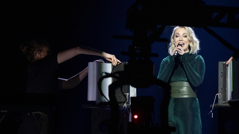 Lesley Roy in rehearsals in Rotterdam