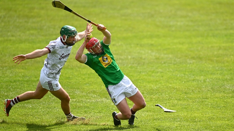 Evan Niland of Galway bears down on Westmeath's Darragh Egerton